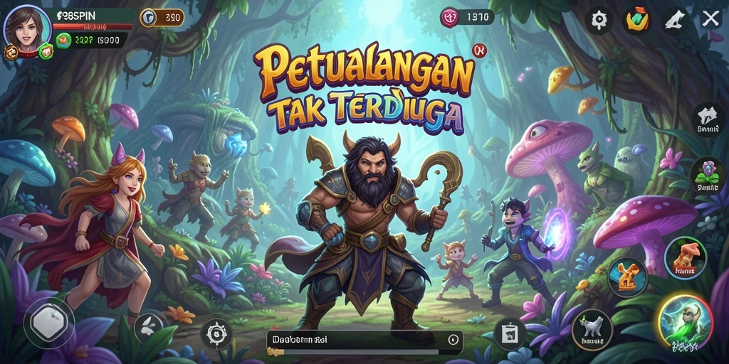 Tampilan gameplay 98SPIN yang menarik dan menantang.