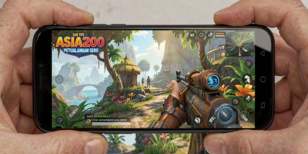Tampilan aksi mendebarkan dalam gameplay ASIA200 yang penuh tantangan.