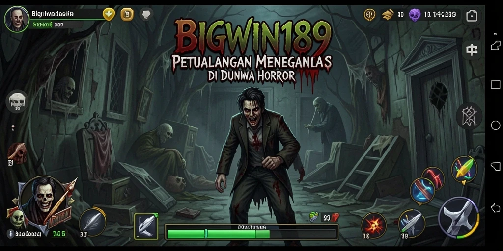 Tangkapan layar menampilkan gameplay seram di BIGWIN189 yang penuh ketegangan.