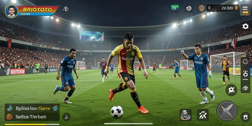 Tangkapan layar gameplay BRIOTOTO yang mendebarkan dan seru.