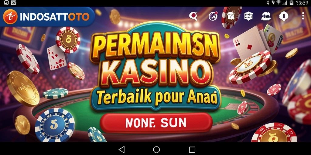Gameplay Kasino yang mengasyikkan di INDOSATTOTO.