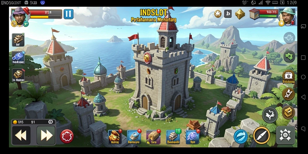 Tampilan grafis menawan dari gameplay <strong>INDSLOT</strong> yang seru.