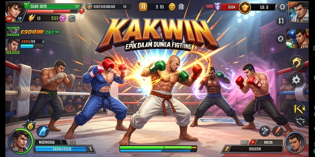 Tampilan epic dari gameplay KAKWIN yang menarik dan penuh aksi.
