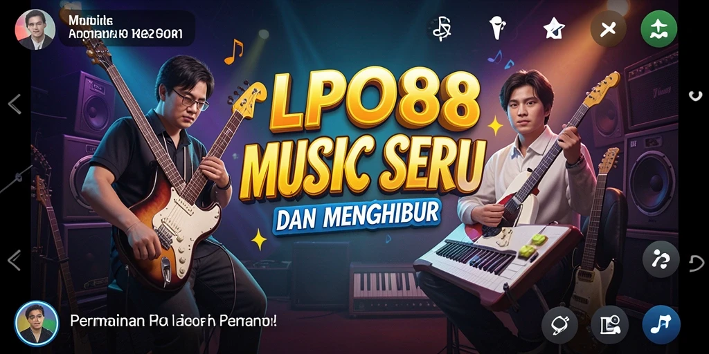 Tampilan gameplay LPO88 yang menarik dengan berbagai pilihan lagu.