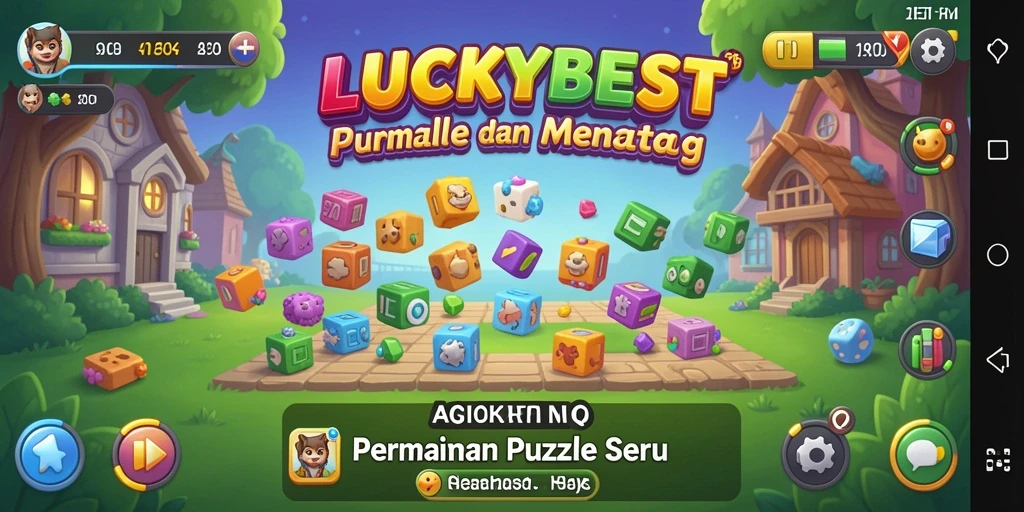 Tampilan gameplay LUCKYBEST yang menantang dan mengasyikkan.