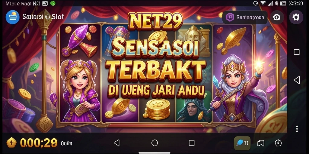 Tampilan gameplay NET29 yang seru dan mengasyikkan.