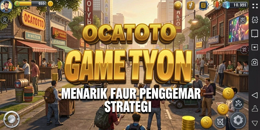 Tampilan screenshot OCATOTO yang menampilkan gameplay Tycoon yang seru.