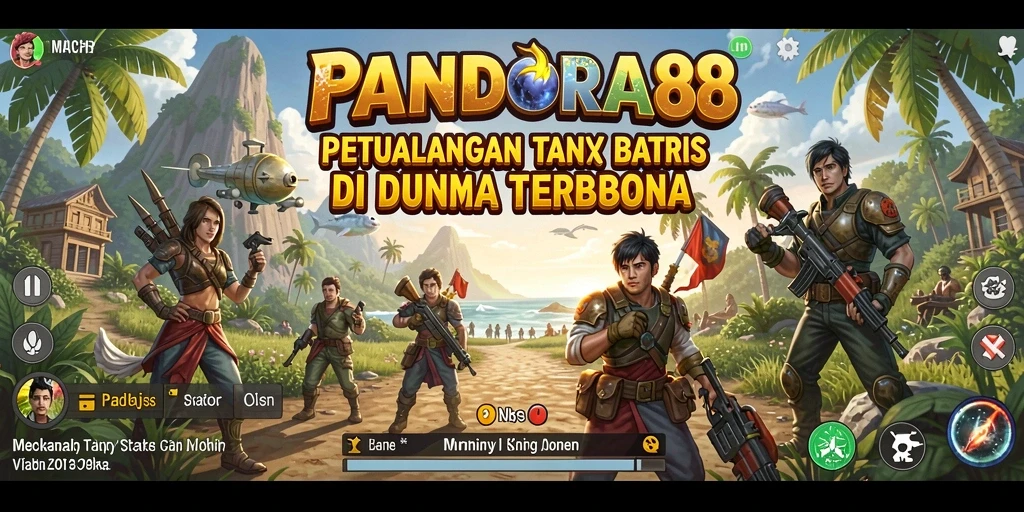 Tampilan gameplay <strong>PANDORA88</strong> yang penuh aksi dan eksplorasi di dunia terbuka.