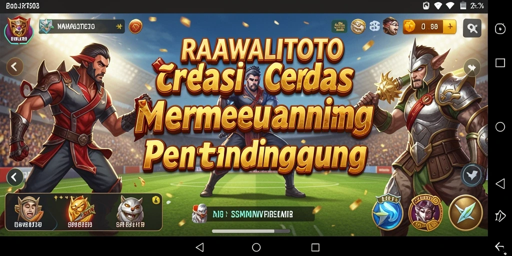 Tangkapan layar RAJAWALITOTO yang menunjukkan aksi strategis yang mendebarkan.
