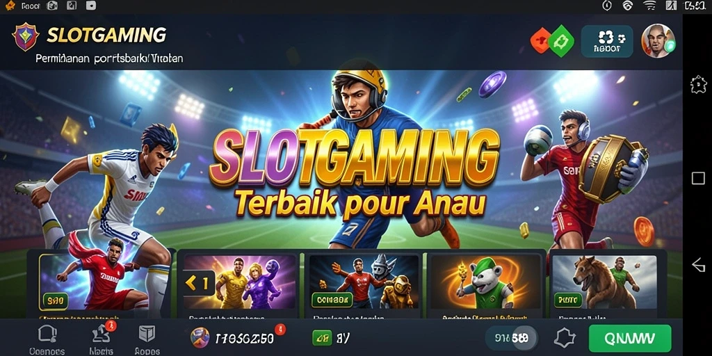 Tampilan gameplay yang menarik di SLOTGAMING dengan berbagai opsi taruhan.