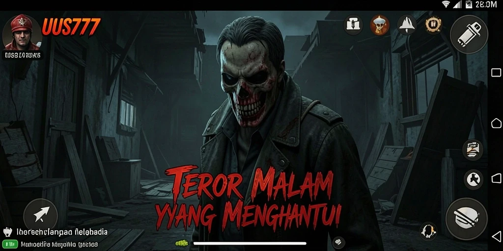 Menampilkan gameplay menegangkan di dunia kegelapan UUS777.